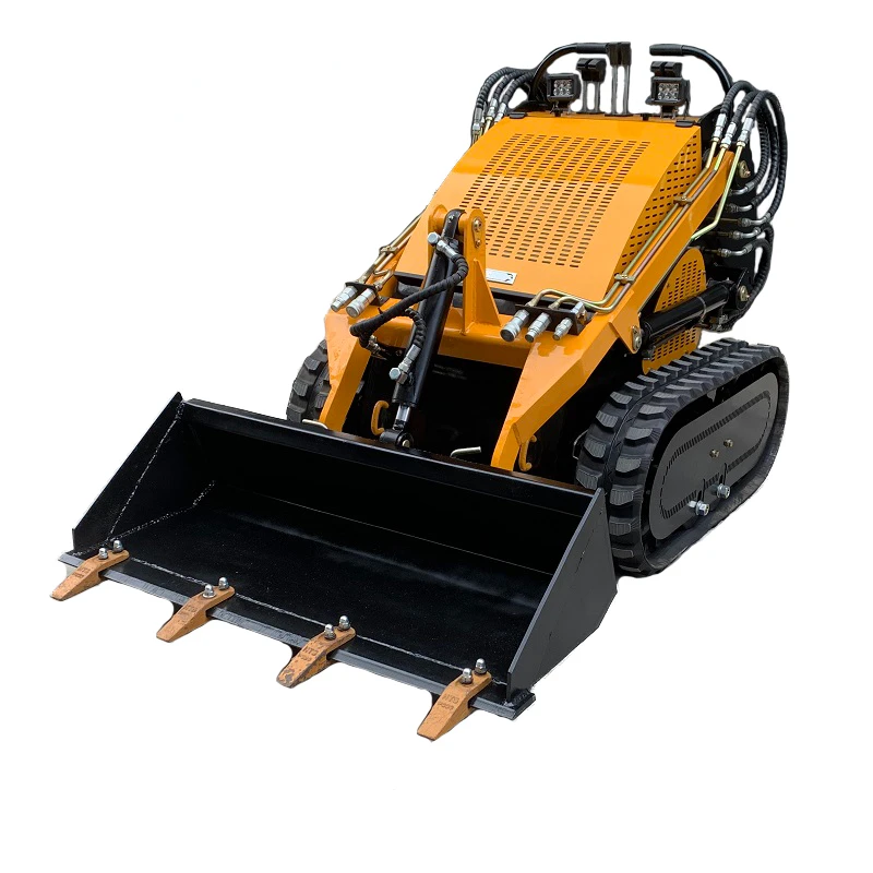 2022 первый продукт маленький погрузчик с бортовым поворотом ковшом мини-погрузчик