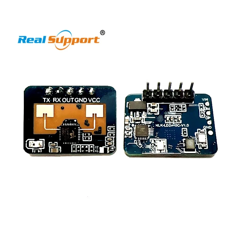 100 pcs original HLK-LD2410C 24GHz mmWave human presence respiration sensor module LD2410C