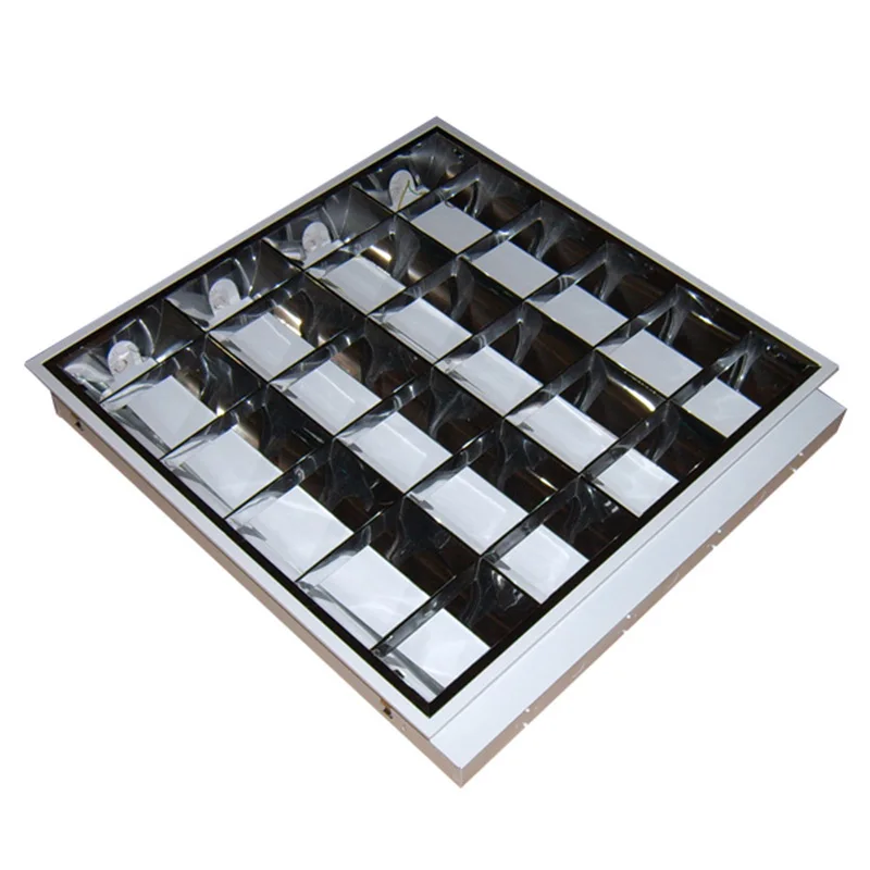 High quality recessed grille lamp v shape grille light louver fitting