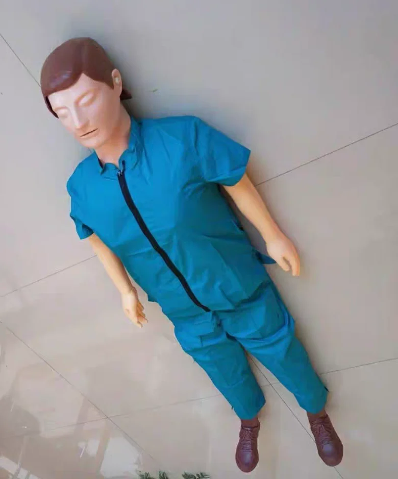 Whole Body Human CPR Simulator Adult Male CPR Training Manikin