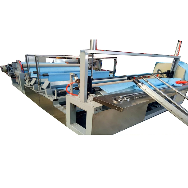 1800 Width  Disposable Massage Bed Cove Sheet Making Machine Bed Cover Making Machine non woven perforation machine