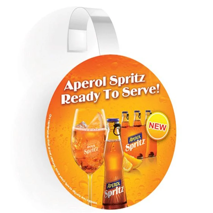 Supermarket Advertising PVC Shelf Display Wobbler Shelf Talker