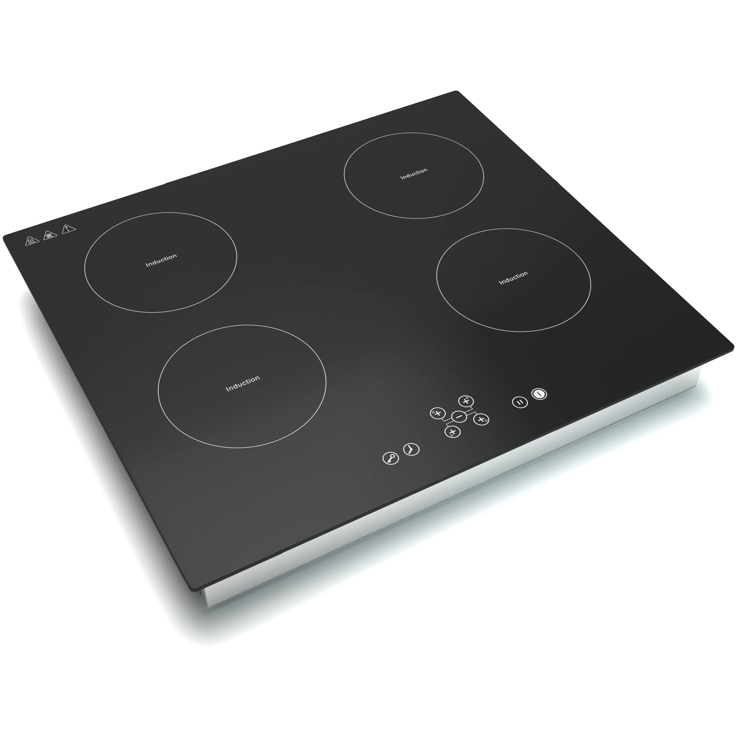 Hot Sales 6800W Five Minutes Boost Function Black Color Built-In 4 Burner Design Induction Cooker Cooktop