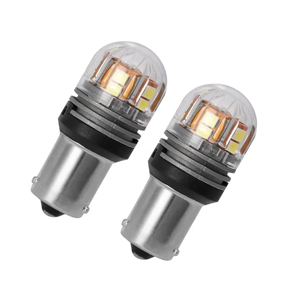 1156 canbus BA15S 15W Led car Fog Bulb P21W Lamp auto Turn Signal Tail Brake Lights S25 1156 ba15s car led backup