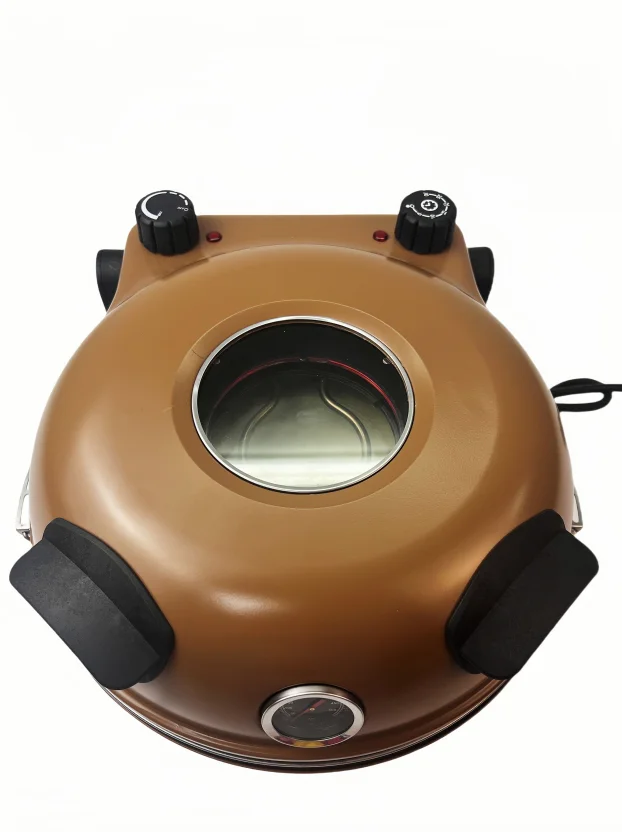 Home electric tiny big size bread machine automatic pancake pizza oven maker machine automatic 220V pizza maker