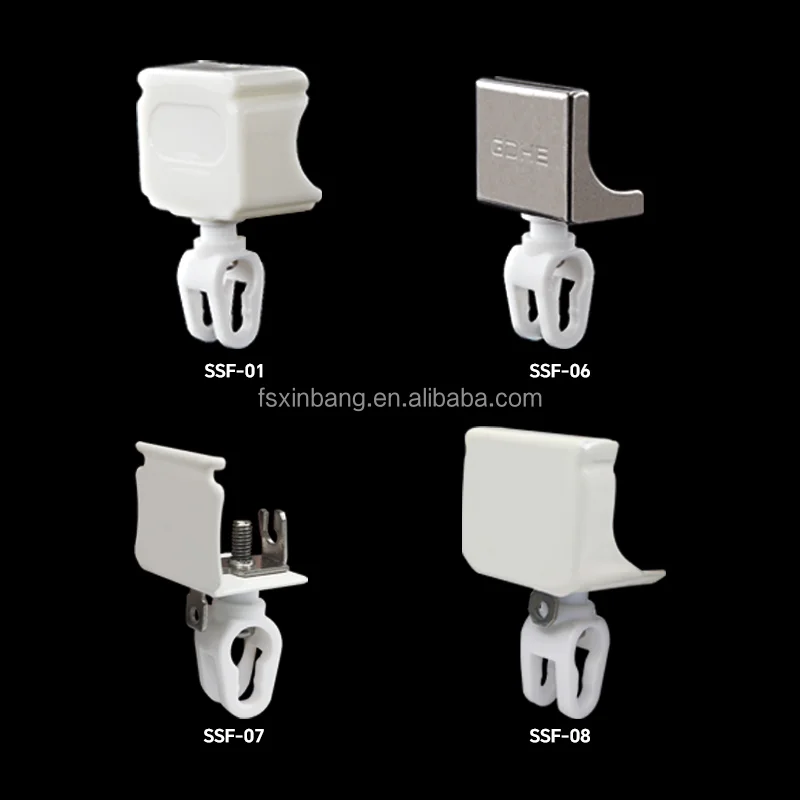 Hot Selling Modern S Wave Curtain Rail Aluminium Profile Ripple Fold Style Channel Rod System S Wave Tape