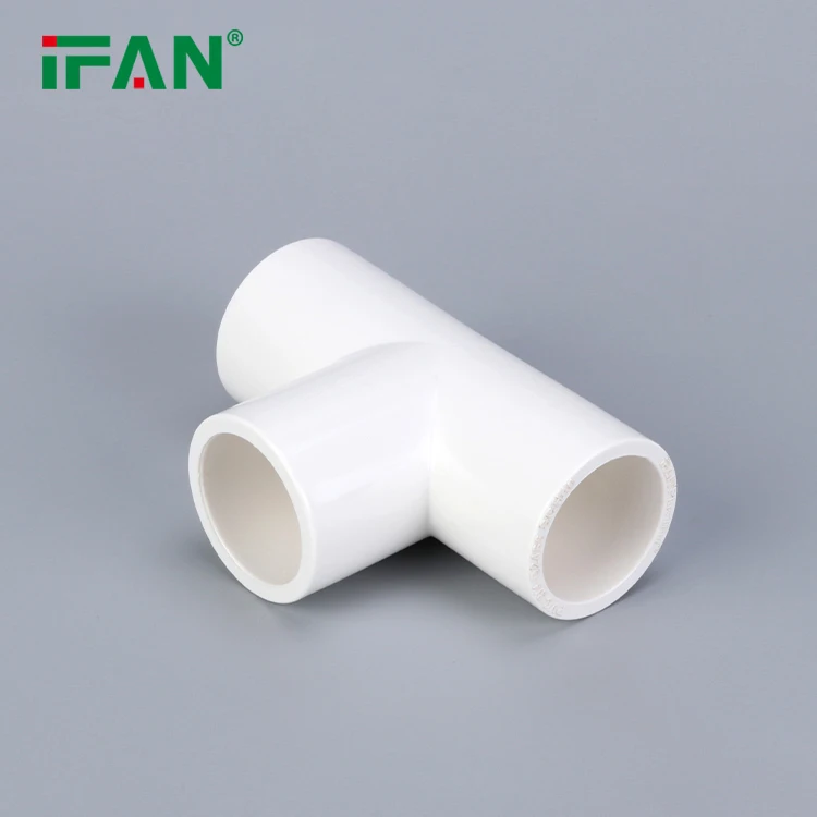 IFAN 30+ Years Experience China Factory Plastic Schedule 40 PVC Pipe Fittings White SCH 40 PVC Fittings for Plumbing