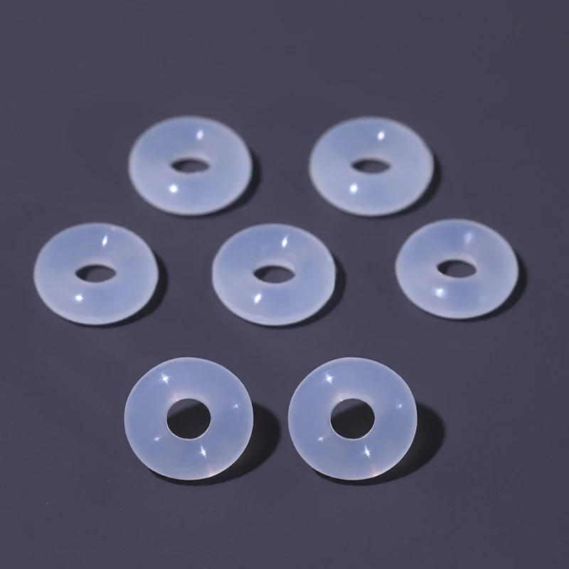 Anti-fall silicone earring pads jade necklace bracelet anti-slip and anti-friction pearl positioning ring spacer