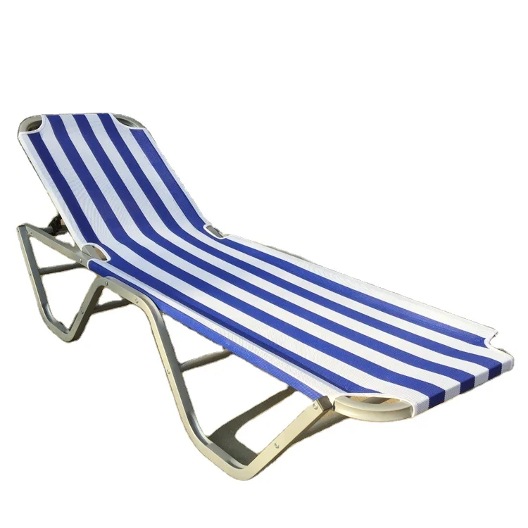UKEA lounge furniture aluminum swimming pool lounge chair beach lounge sunbed
