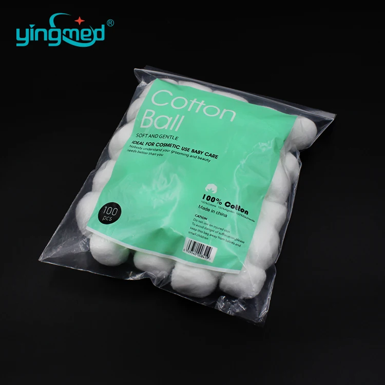 Good Quality Eco Friendly Medical Sterile Cotton balls Disposable Dental Cotton Ball