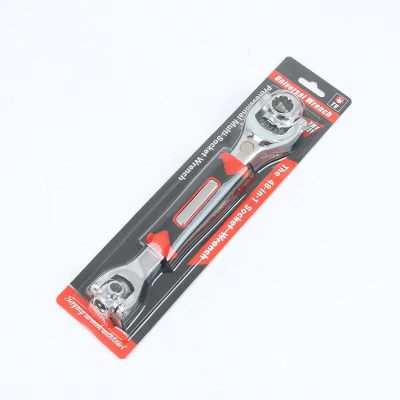 Factory wholesale wrench 8~22mm strong magnetic 8 in 1 360 degree rotary multi-function socket wrench