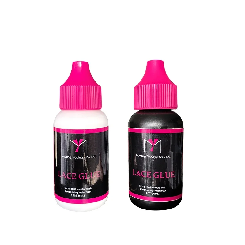 MUYANG 2024 hot sale Remover Adhesive Water Resistant Melting Spray Lace Glue Set Waterproof Clear Lace Hair Wig Glue