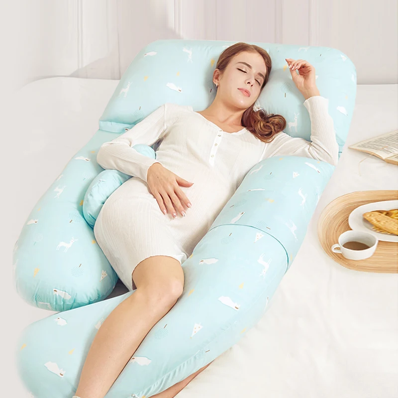 U-Shaped Full Body Nursing Pregnancy Pillow For Pregnant Women