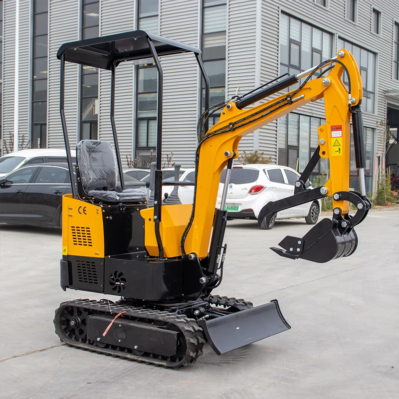 Free Shipping Chassis Width 930mm Mini 1.2t Small Digger CE EPA Euro5 China Wholesale Compact Mini Excavator
