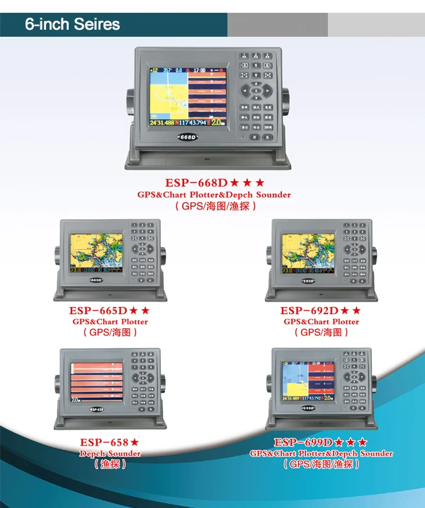 YSP Marine electronics maritime navigation communication fish finder GPS navigator chart plotter