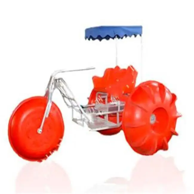 Automatic Water Sports Family Equipment Plastic Paddle Boat Aqua Trikes Water Tricycle for sale with CE approved