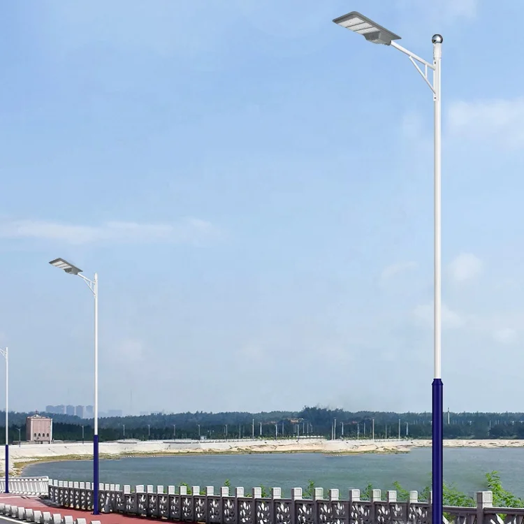 Lampadaire Solaire Aluminum Ip65 Waterproof Smd 300w 400w 500w Integrated All In One Led Solar Outdoor Street Light