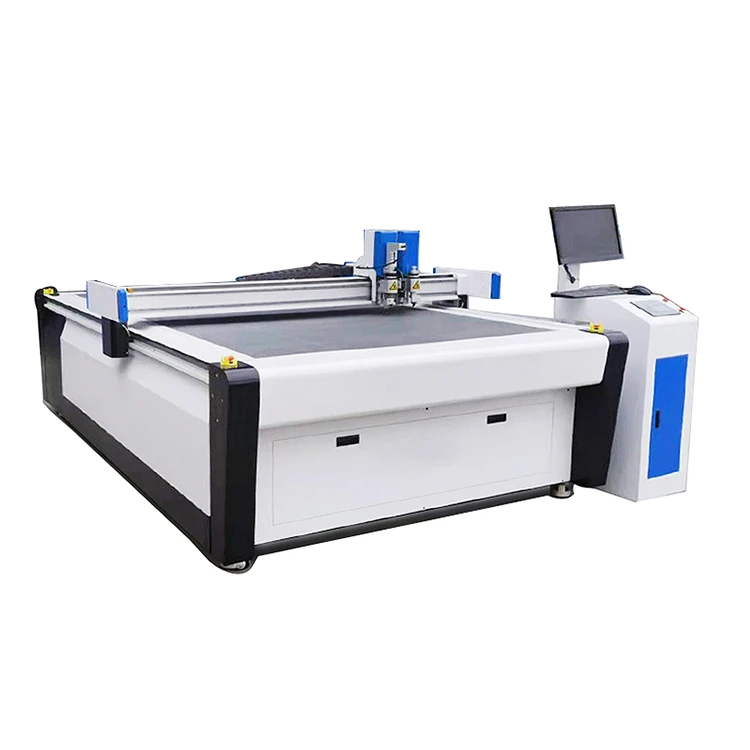 Automatic CNC vibrating knife cutting machine Leather, fabric cutting machine