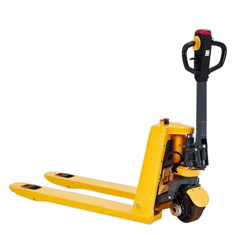 Full electric pallet jack 1500kg walkie rider automatic hydraulic handling machine xilin crown electrical pallet truck