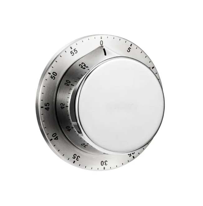 Kitchen Timer Chef Cooking Timer Clock with Loud Alarm No Batteries Required 100% Mechanical