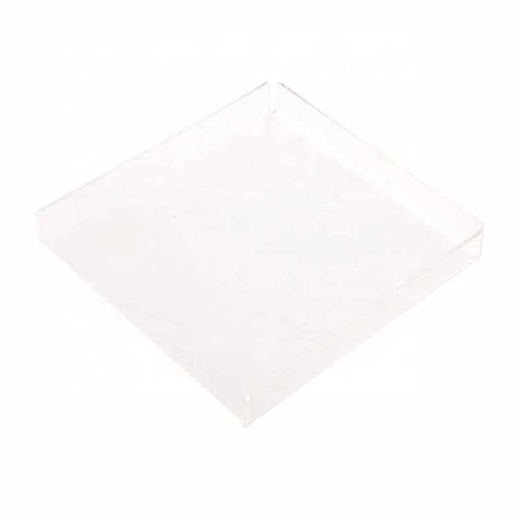 Acrylic desktop stationery letter paper organizer plastic document file holder office filing tray