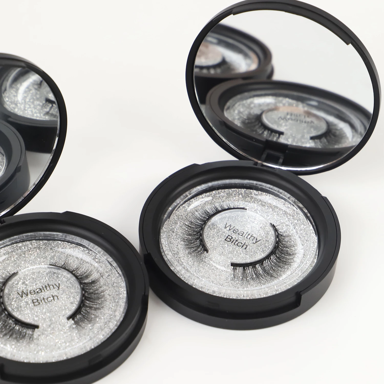 Ready to Ship High Quality 3d Magnetic False Eye Lashes Magnetic Strip Eyelash Vendor with Magnet