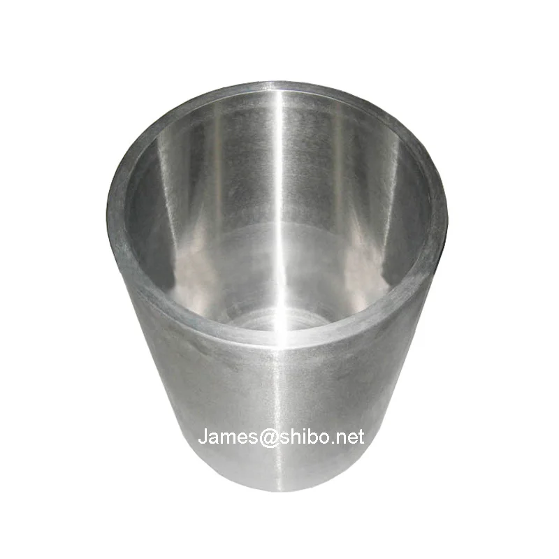 High purity molybdenum crucibles for sapphire crystal furnace