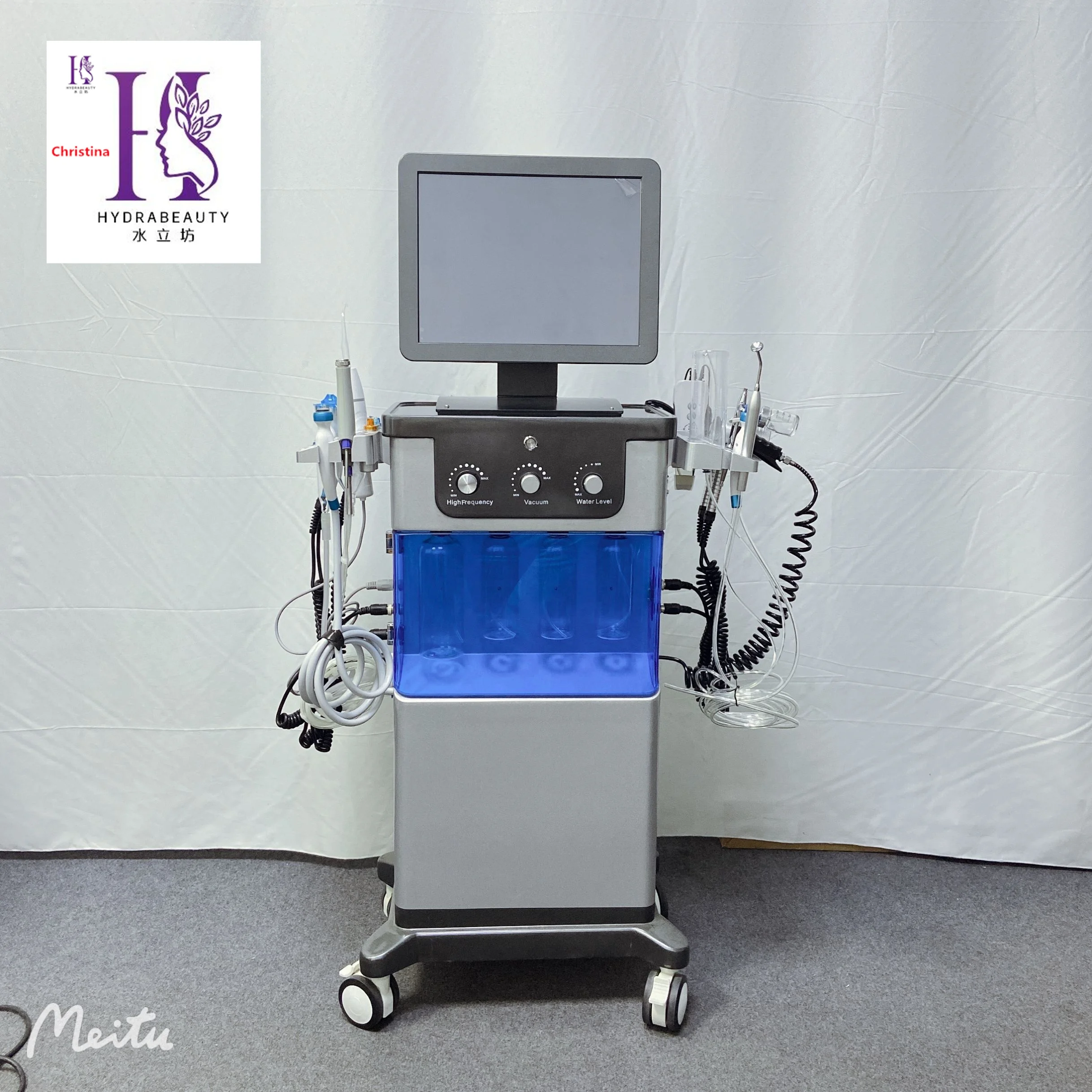 Самая популярная гидравлическая машина для ухода за кожей лица Hydrafacy H2O2 14 в 1