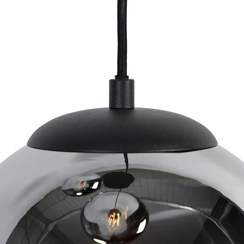 Nordic Modern 3 Chandeliers Glass Ceiling Pendant Lights Lamp  for Living Room