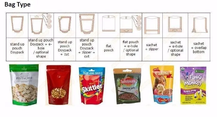 Автоматическая Роторная doypack мешок упаковочная машина для приготовления пасты