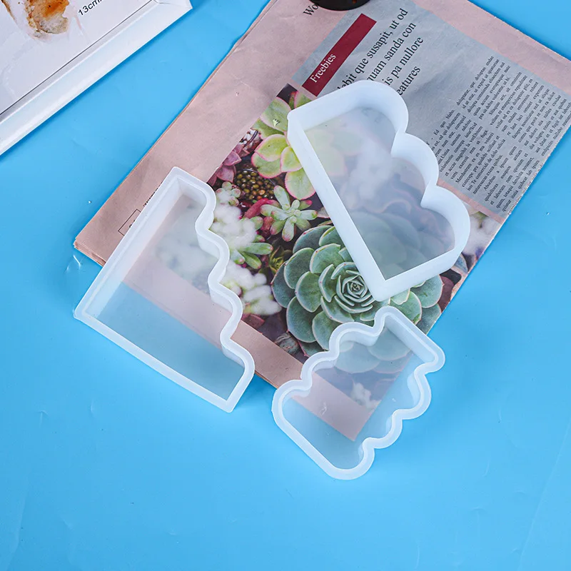 Car Freshie Moulds Clear Custom Silicone Mold For Epoxy Resin For Crafts Jewelry