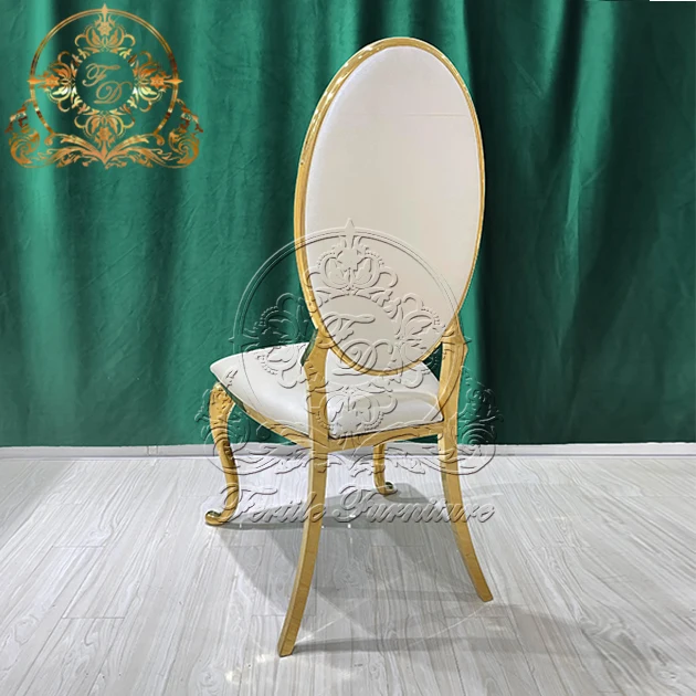 Conference Banquet Royal  Stainless Steel Hotel Wholesale Chair For Wedding Events