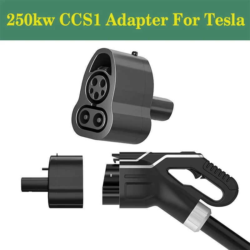 Ev Adapter Magic Dock Tesla  250kw Ccs 1 Combo 1 To Tesla Charger ccs1 adapter for tesla model 3 X Y