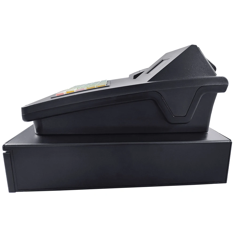 Quick Use POS System Cash Register RS232/USB Port 2.8 inch(320*240) Display MINI Desktop Cashier With 58mm Receipt printer T2