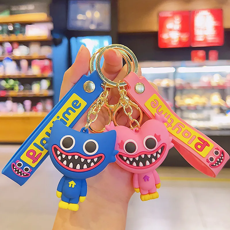 Bobby Keychain Sausage Monster Pendant Car Bag Keychain