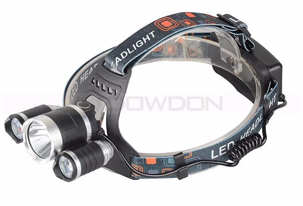 T6 LED Rechargeable Headlamp LED USB HeadLight