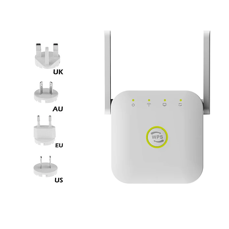 OEM&ODM Accepted Compact Wall Plug Design Best Home WiFi Range Extender 2021 for Gaming
