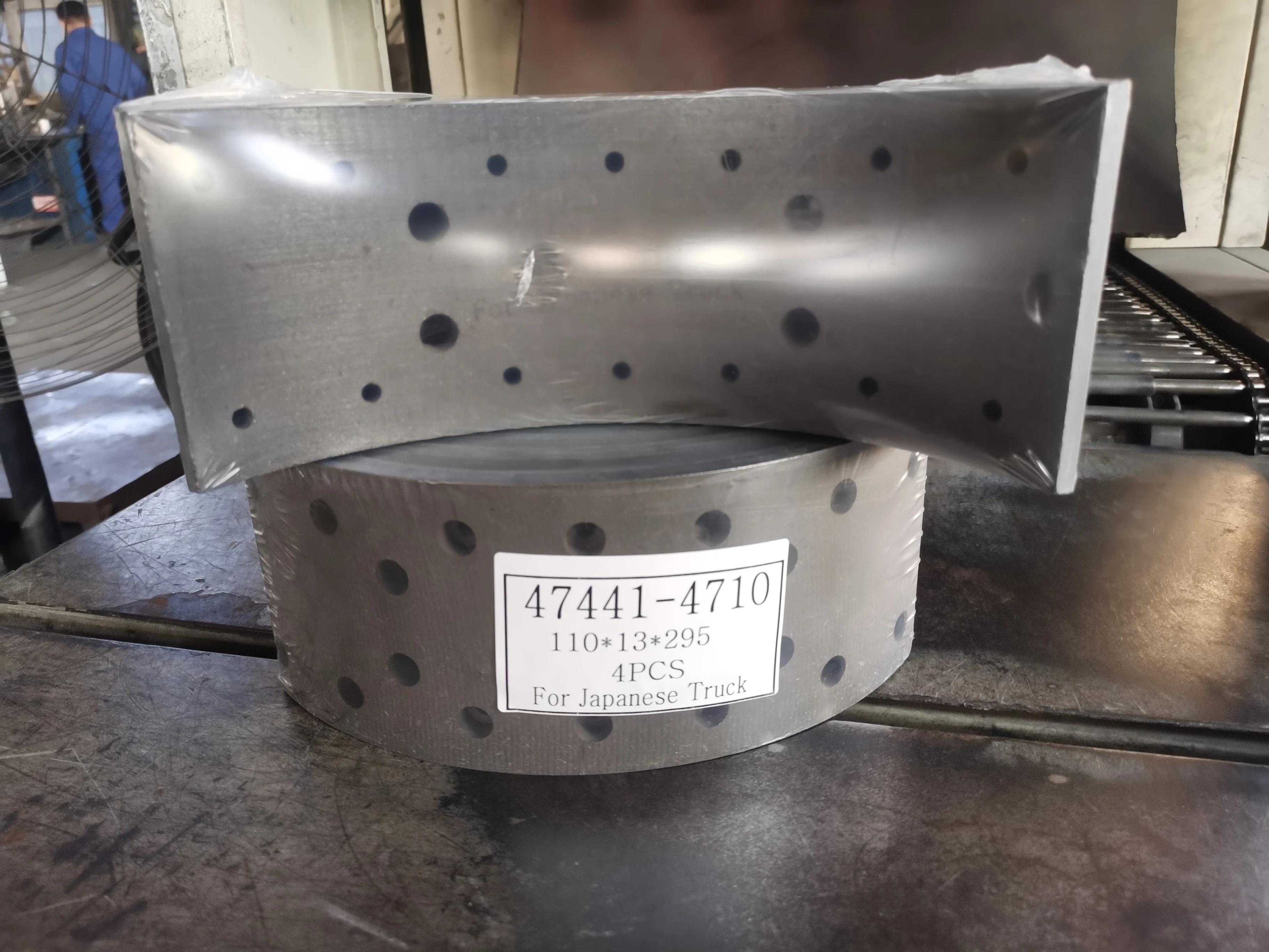 47441-4710 brake lining made at China leading factory for trucks, trailers.
