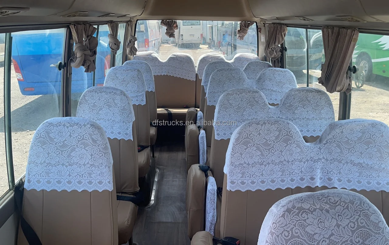 2024 top quality 7-8m single door 29 seaters gasoline engine 4 cylinder coaster on sale!