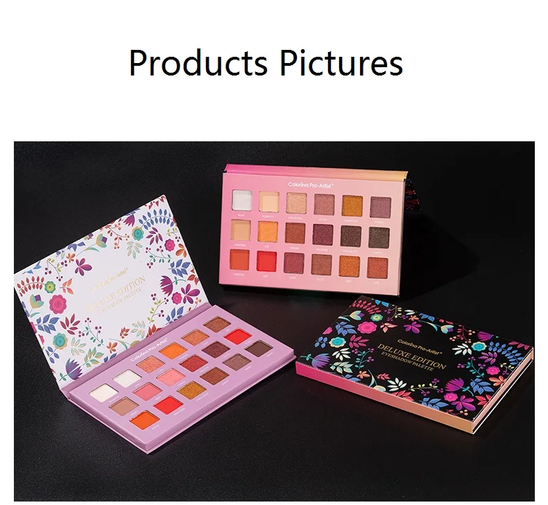 OEM/ODM Cosmetics Private Cosmetic Makeup Eyeshadow 18colors makeup nude glitter matte eyeshadow palette