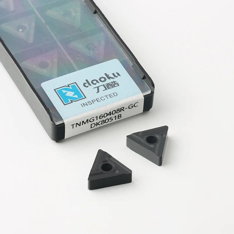 Woodworking Lathe Finishing Tungsten Carbide Turning Indexable Inserts Milling Cutter for steel cast iron TNMG160408R-GC