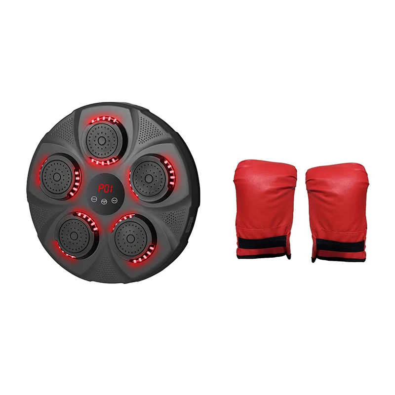 2024 Hot Upgrade Music Boxing Machine Smart Fun Wall Boxing Target for Both Children and Adult