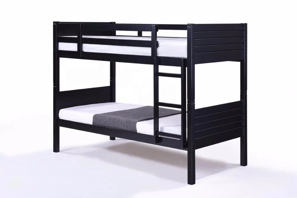 Solid wood bunk bed double decker kids furniture Malaysia