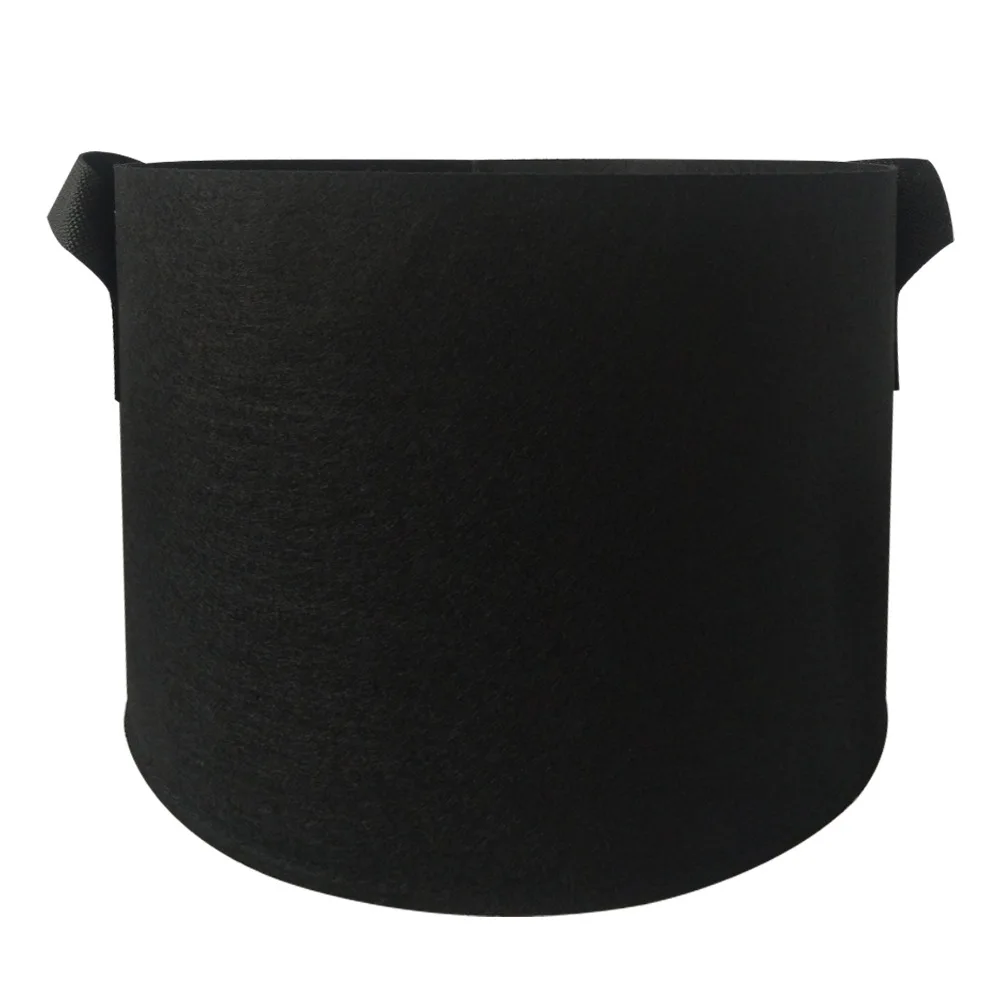 10 gallon china manufacturer fruit mushroom potato strawberry planting garden round fabric felt pot non-woven grow bags