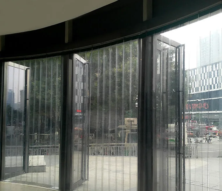 Customized Vertical Sliding Glass Door Blinds Magnetic Door Curtains Fridge Door Strip
