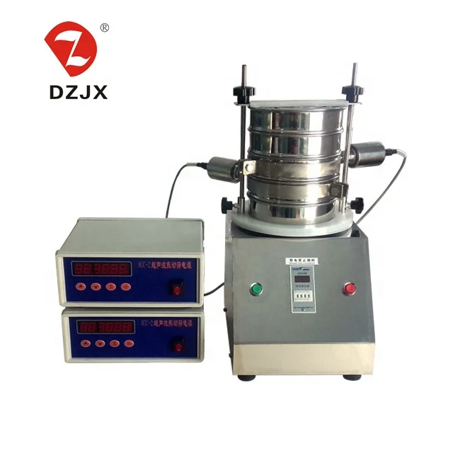 DZJX 200 300 400 Mm Wheat Flour High Frequency Test Sieve Shaker Machine Laboratory Sieve Shaker Set For Lab