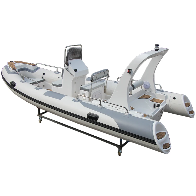 ZHENBO CE 19ft Orca hypalon inflatable fiberglass boat sailing yacht RIB-580 BOAT