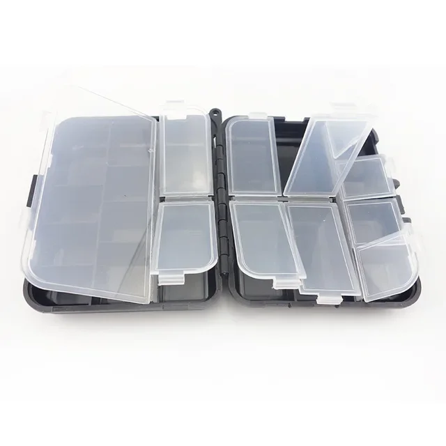 NEW 10.5/6.5/3.3cm Multifunctional Fishing Tackle Box Hook Accessory Case Boxes Small Fishing Tackle Boxes For Fishing