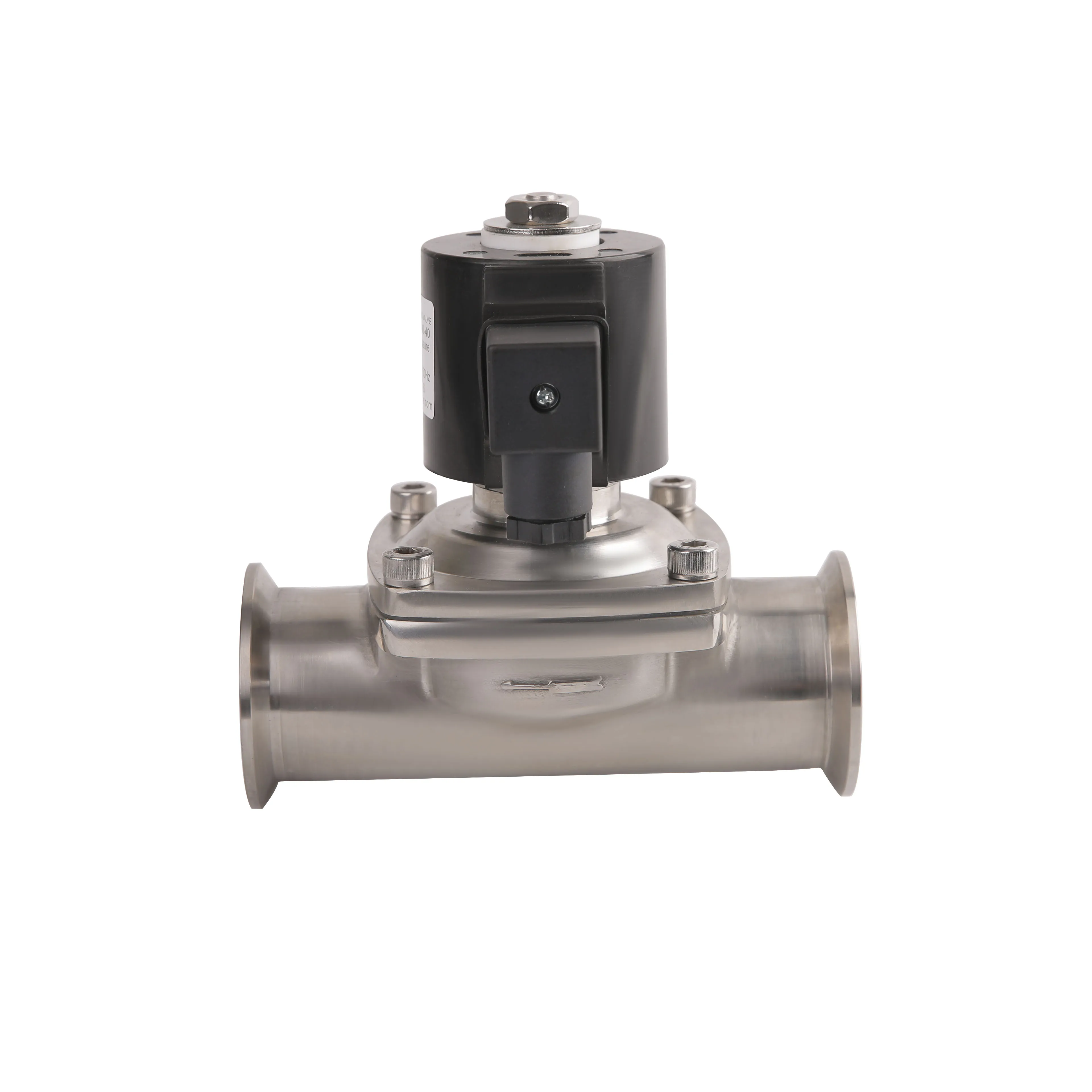 Wholesale price 25mm 50.5mm 64mm port size solenoid valve 304 stainless steel Tri Clamp solenoid valve