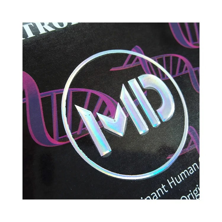 VB-329 Square Pharma Box 10IU 2ml Vial Pharmaceuticals HGH Vial Box Vial Labels with Plastic Tray for hgh growth hormone human